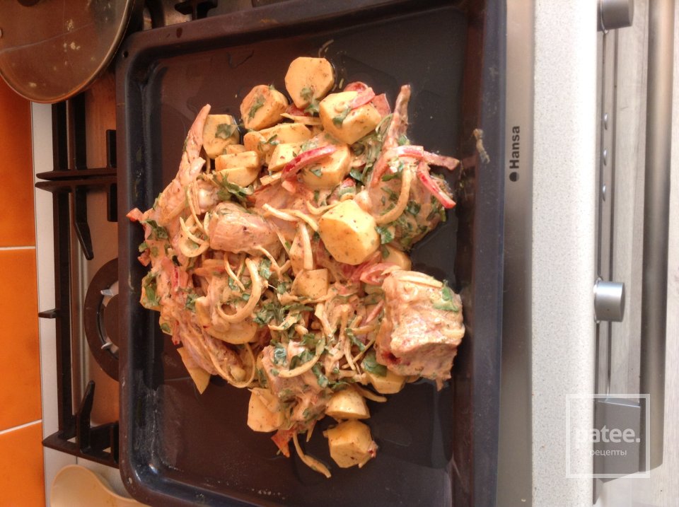 Курица аля-шашлык - Шаг 4