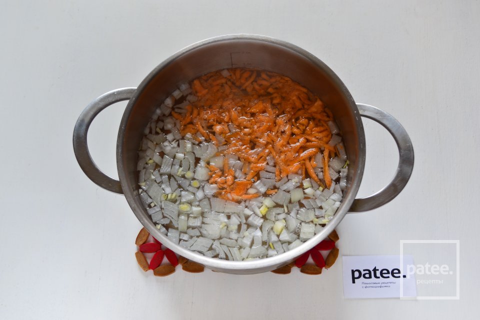 Сырный суп с шампиньонами - Шаг 6