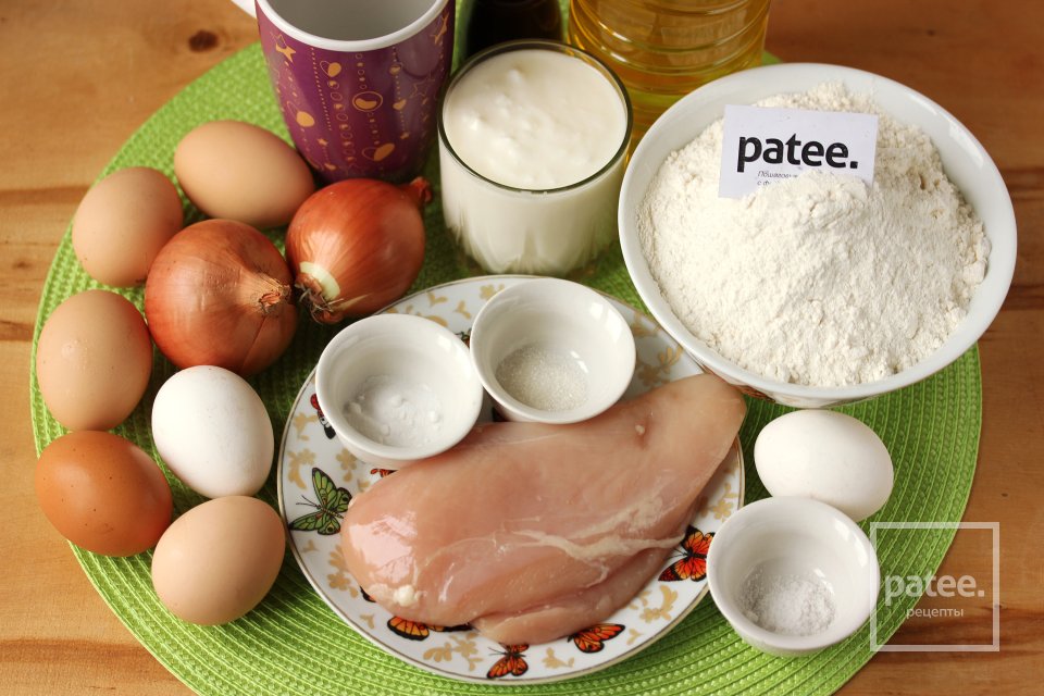 Традиционная пасхальная начинка с курицей - Шаг 1