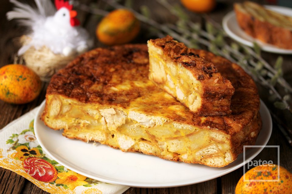 Традиционная пасхальная начинка с курицей - Шаг 19