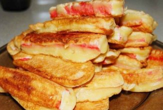 Крабовые палочки в кляре💫👌