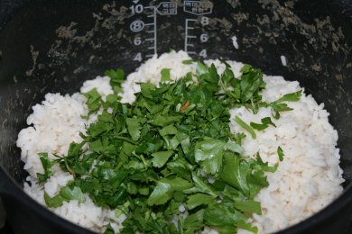 Голубцы с куриным фаршем. - приготовление