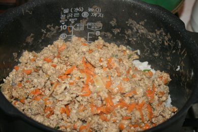 Голубцы с куриным фаршем. - приготовление