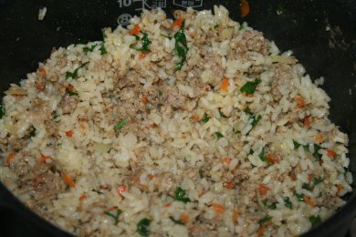 Голубцы с куриным фаршем. - приготовление