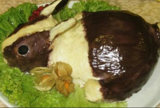 Кролик из куриного филе