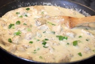 Курица в кефире