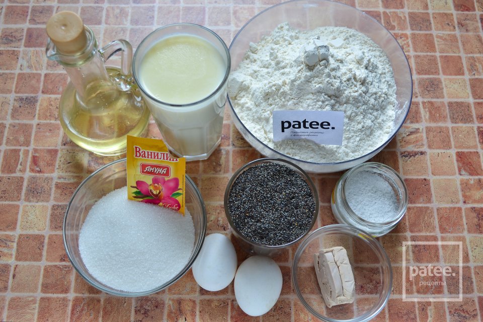 Рулет с маком - Шаг 1