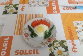 Яицо глазунья за 1 минуту