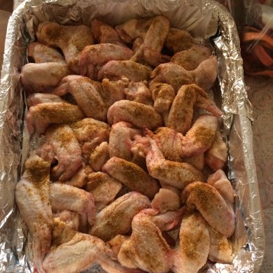 Хрустящие куриные куриные крылышки!!! - Шаг 1