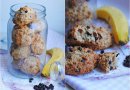 Овсяное печенье с бананом и шоколадом