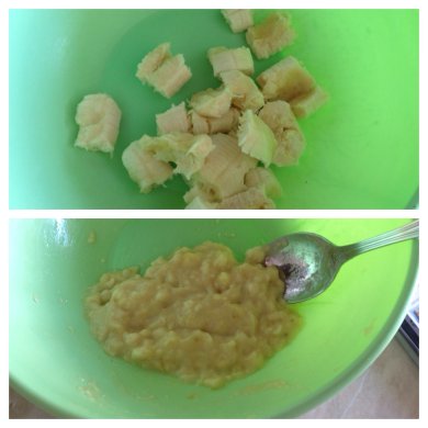 Овсяное печенье с бананом и шоколадом - Шаг 2