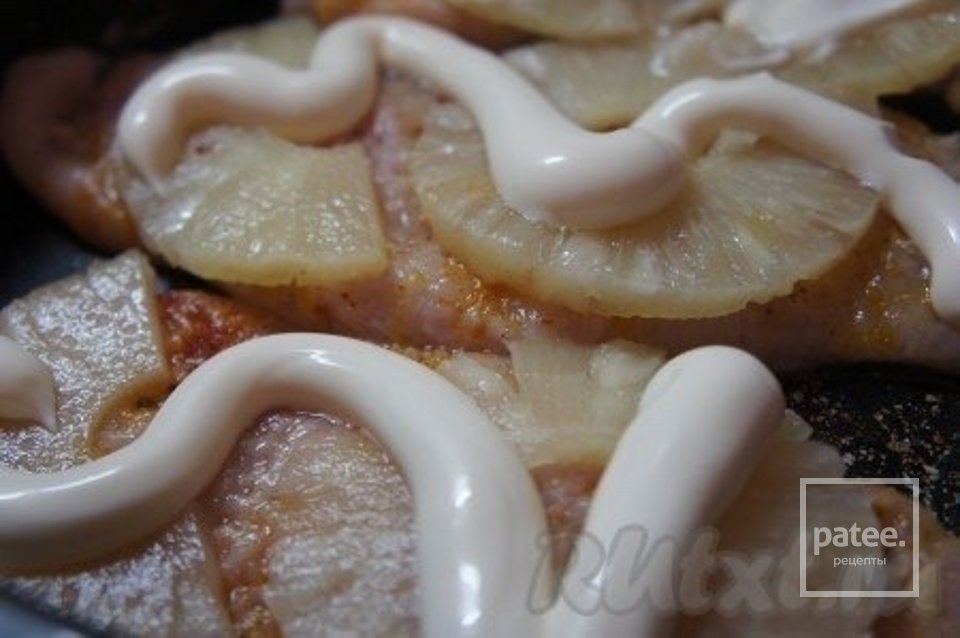 Куриная грудка с ананасами - Шаг 4