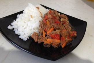 Тушеная говядина