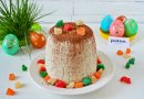 Заварная творожная Пасха с шоколадом и изюмом