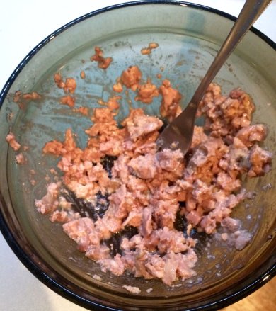 Рыбные шарики. - Шаг 1