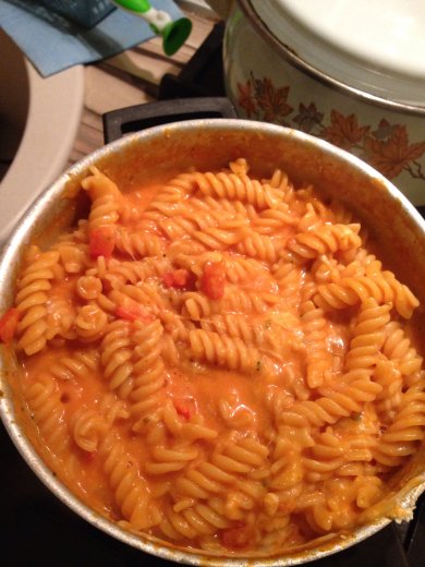 Паста, 3 вида сыра - Шаг 1