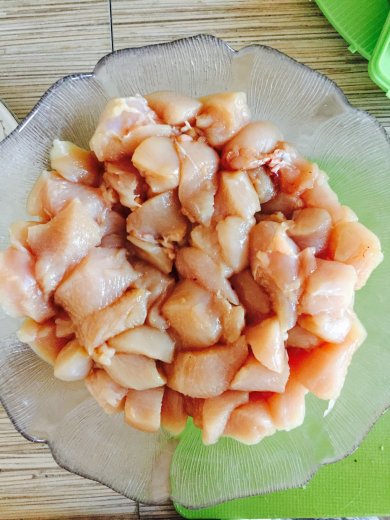 Салат из баклажанов и курицы "Пифия" - Шаг 4