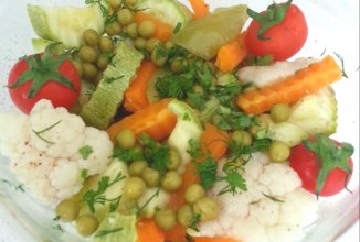 Овощи на пару