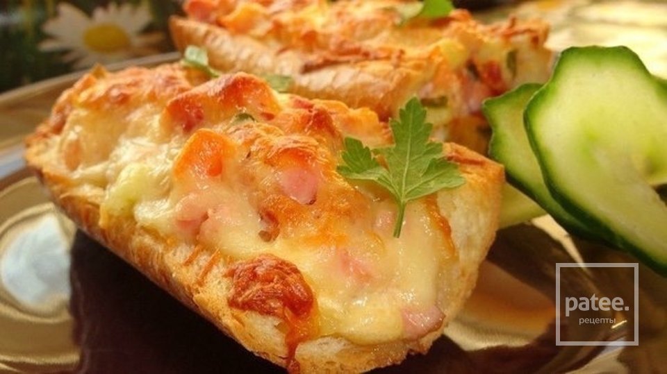 Горячая закуска в багете - Шаг 1