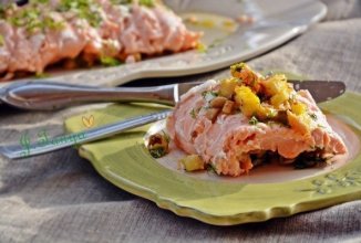 Сытная закуска из семги