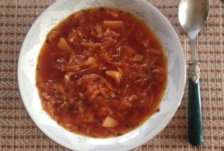 Борщ вегетарианский