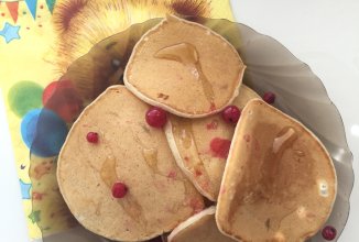 Постные оладьи без молока и яиц