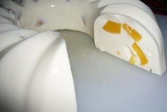 Ленивый кекс с персиками🍰