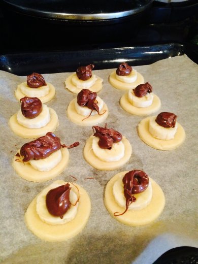 Бананово шоколадный сэндвич - Шаг 1