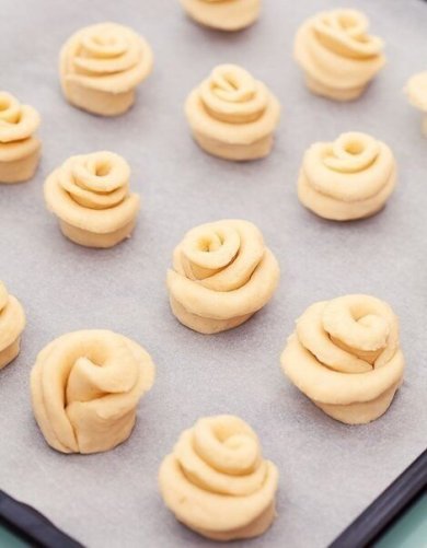 Творожные цветочки - Шаг 3