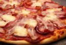 Итальянская пицца с беконом