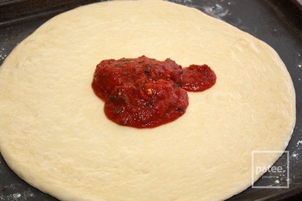 Итальянская пицца с беконом - Шаг 4