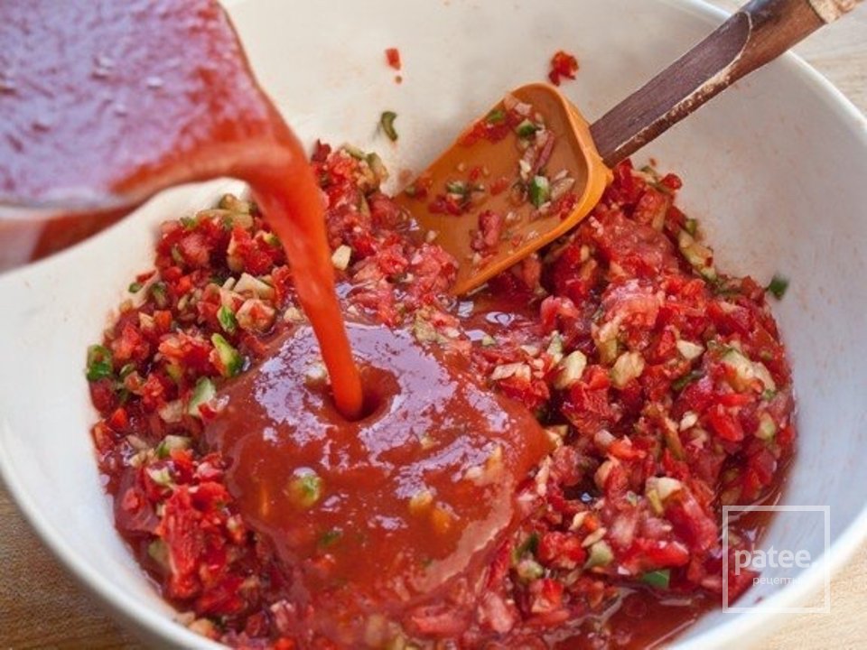 Гаспачо - Шаг 6