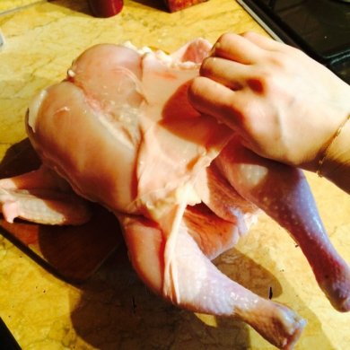 Диетический куриный студень. - Шаг 3