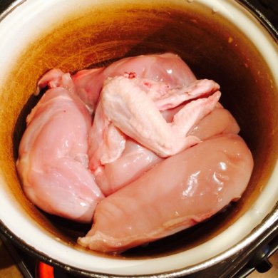 Диетический куриный студень. - Шаг 6