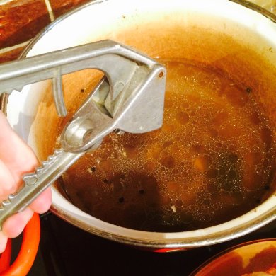 Диетический куриный студень. - Шаг 9