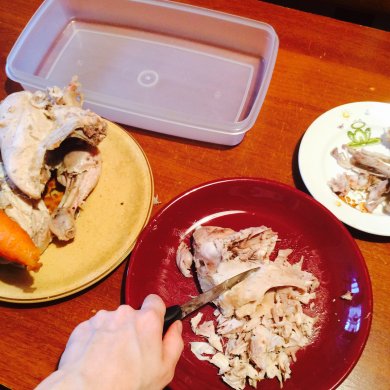 Диетический куриный студень. - Шаг 10