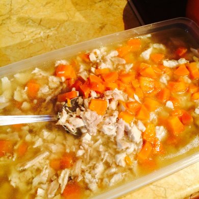 Диетический куриный студень. - Шаг 14