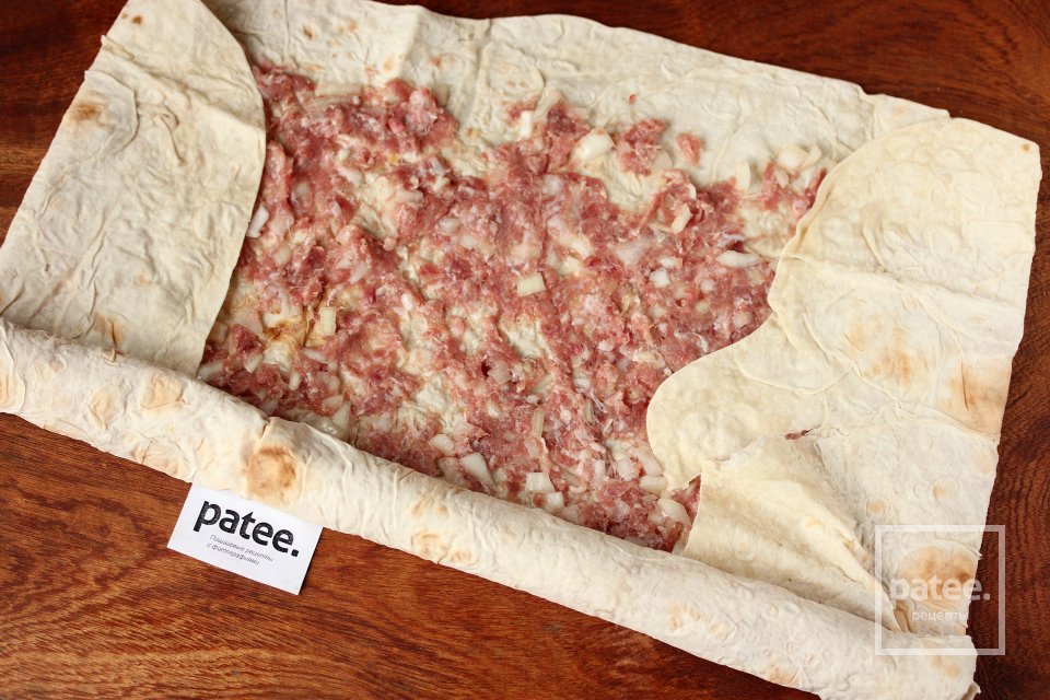 Ленивые пельмени из лаваша - Шаг 8