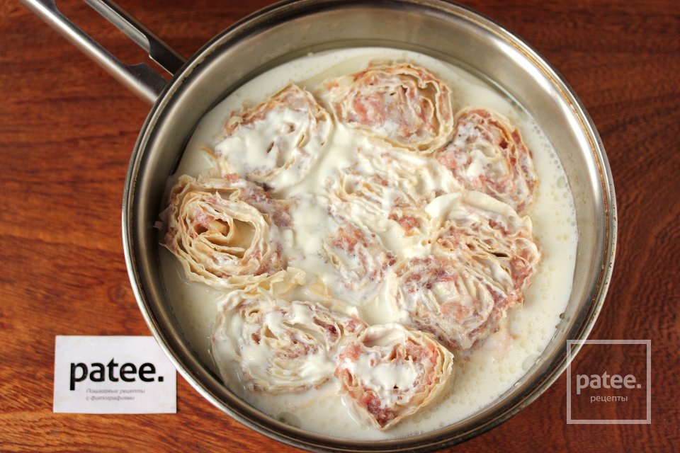 Ленивые пельмени из лаваша - Шаг 13