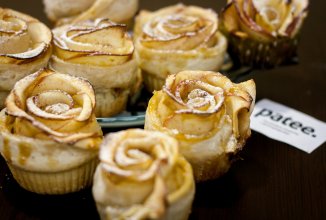 Яблочные розочки