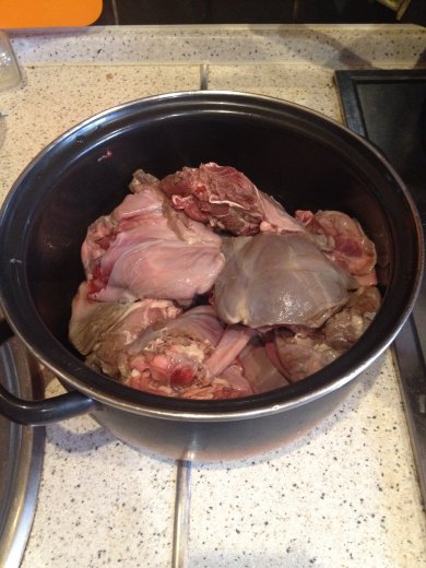 Заяц в духовке - Шаг 1