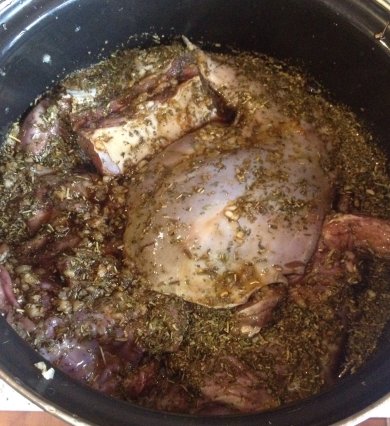 Заяц в духовке - Шаг 2