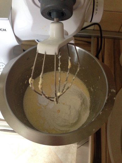 Шоколадный кекс с бананами🍌🍫 - Шаг 3