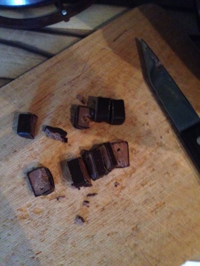 Шоколадный кекс с бананами🍌🍫 - Шаг 5