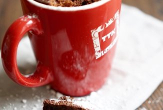 Шоколадный кекс за 5 минут