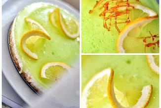 Желейно-творожный торт.