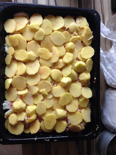 Запеканка с мясом и картофелем - Шаг 5