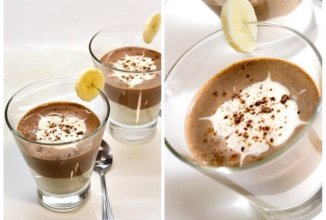 Творожно-банановый мусс