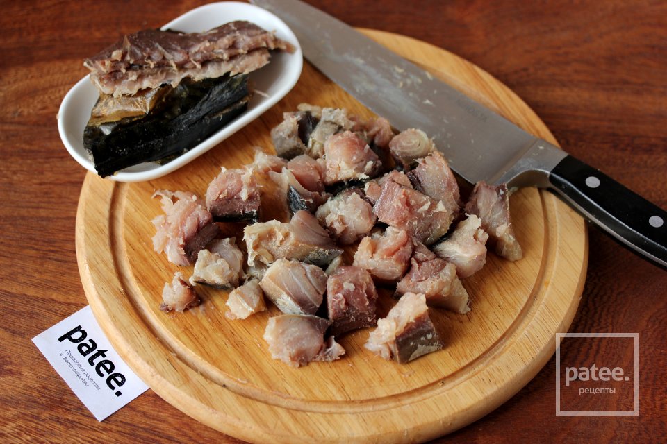 Паштет из копчёной скумбрии с хреном - Шаг 2