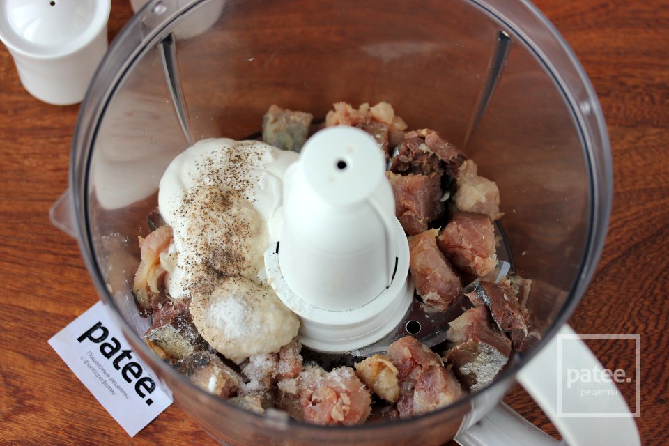 Паштет из копчёной скумбрии с хреном - Шаг 5